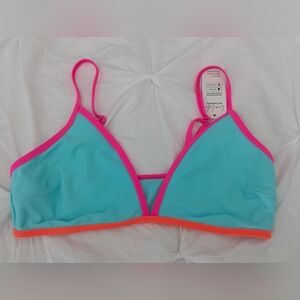 NWT Cupshe Neon Triangle Top  Sz M